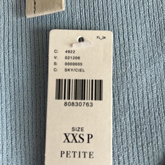 Anthropologie Dolan Sheer Sleeve Appliqué Sweater/NWT - Picture 5 of 5